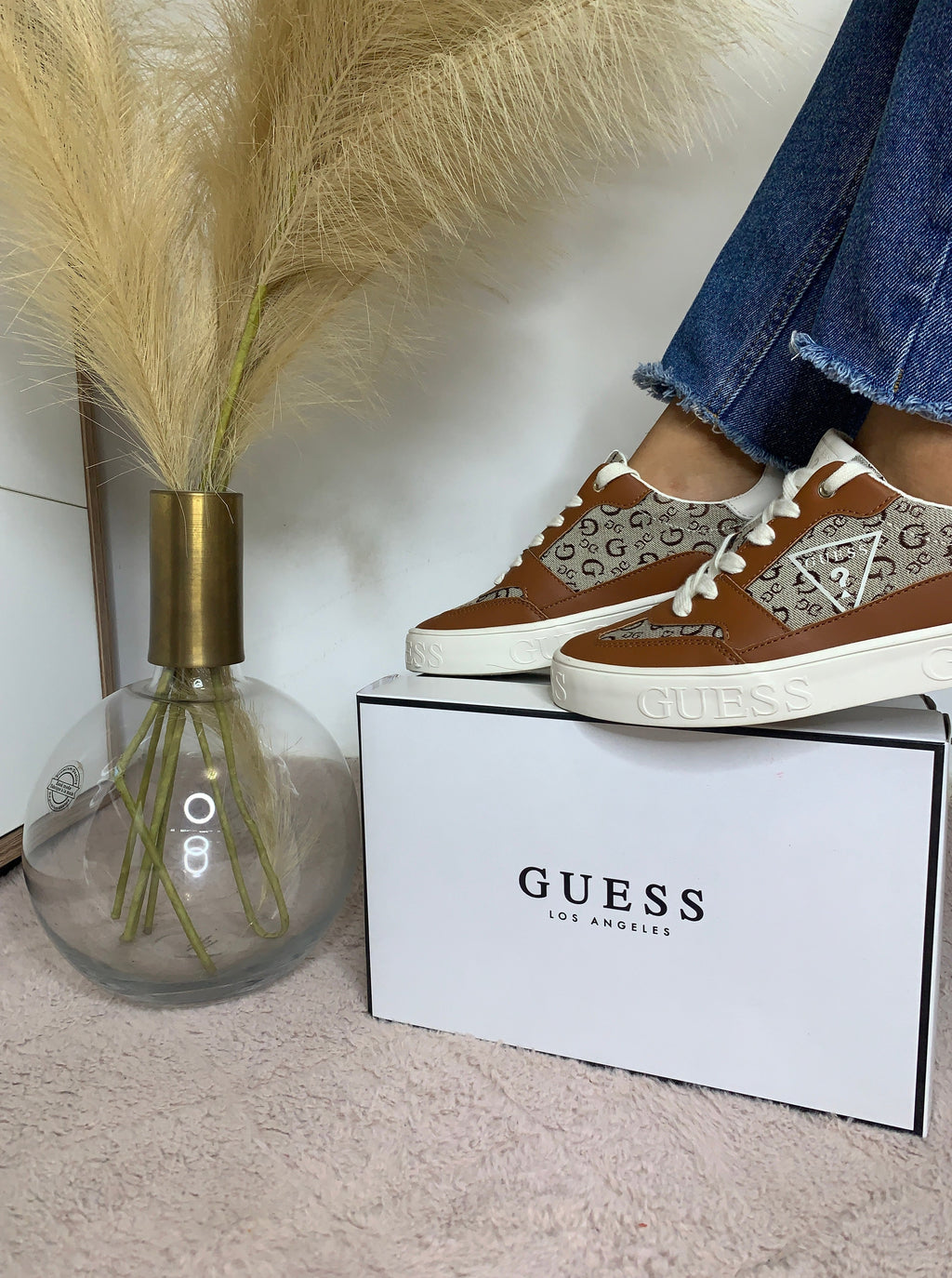 Zapatillas Guess para mujer - Marrón