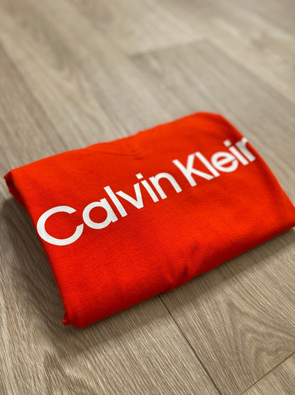 Calvin Klein t-shirt orange logo