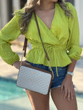 Michael Kors Jetset Large Crossbody in Vanilla