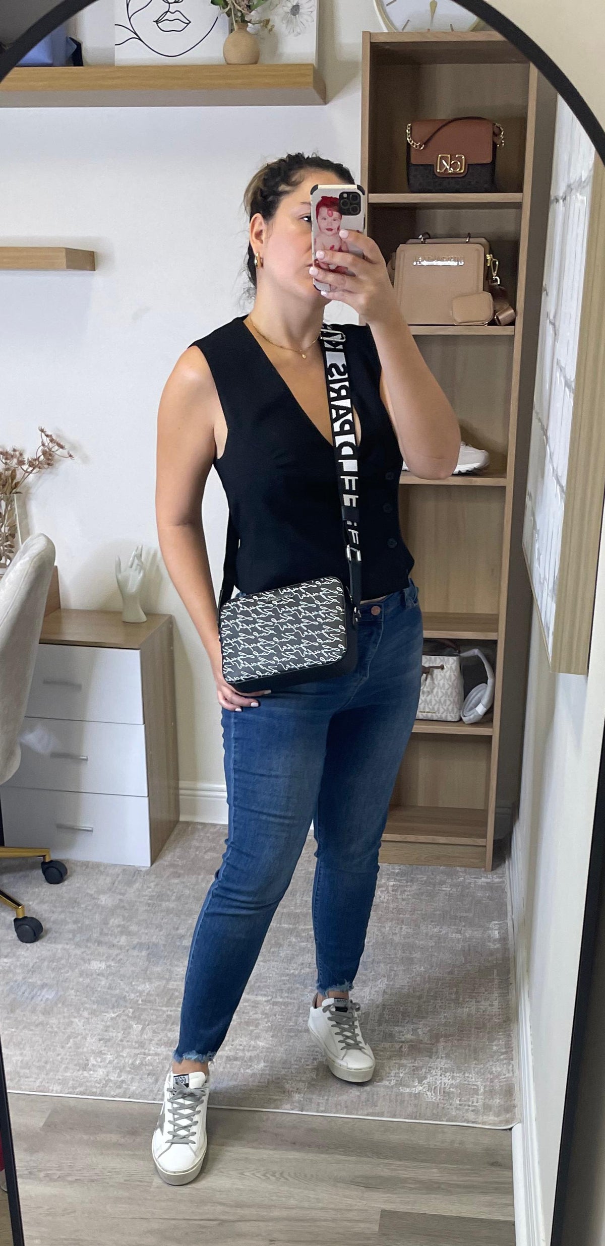 Karl Lagerfeld crossbody handbags