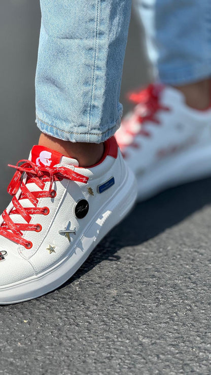 Zapatillas de plataforma con cordones Justina de Karl Lagerfeld Paris