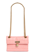 Bolso cruzado Kurt Geiger – Mini Brixton Croc Embossed Leather Crossbody Bag