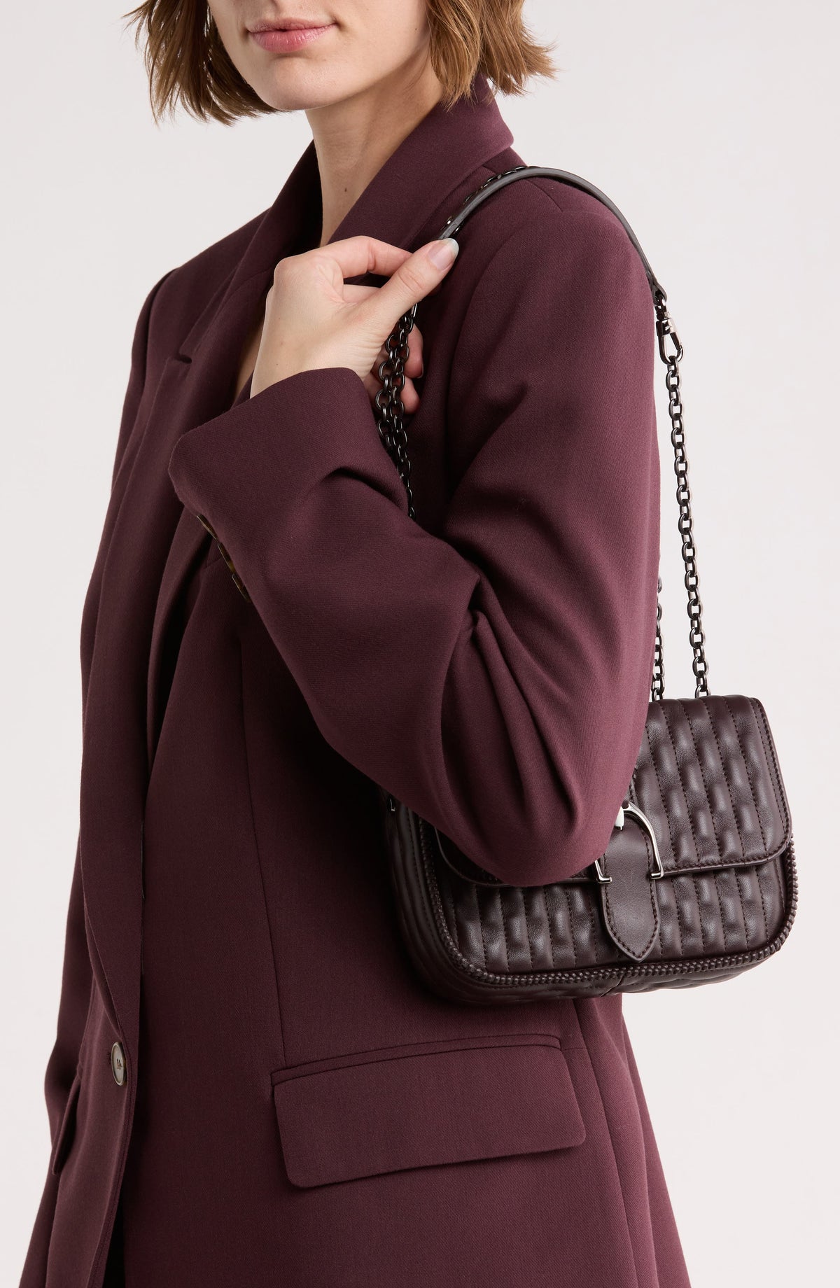 Mini crossbody Longchamp – Extra Small Quilted Leather Crossbody Bag