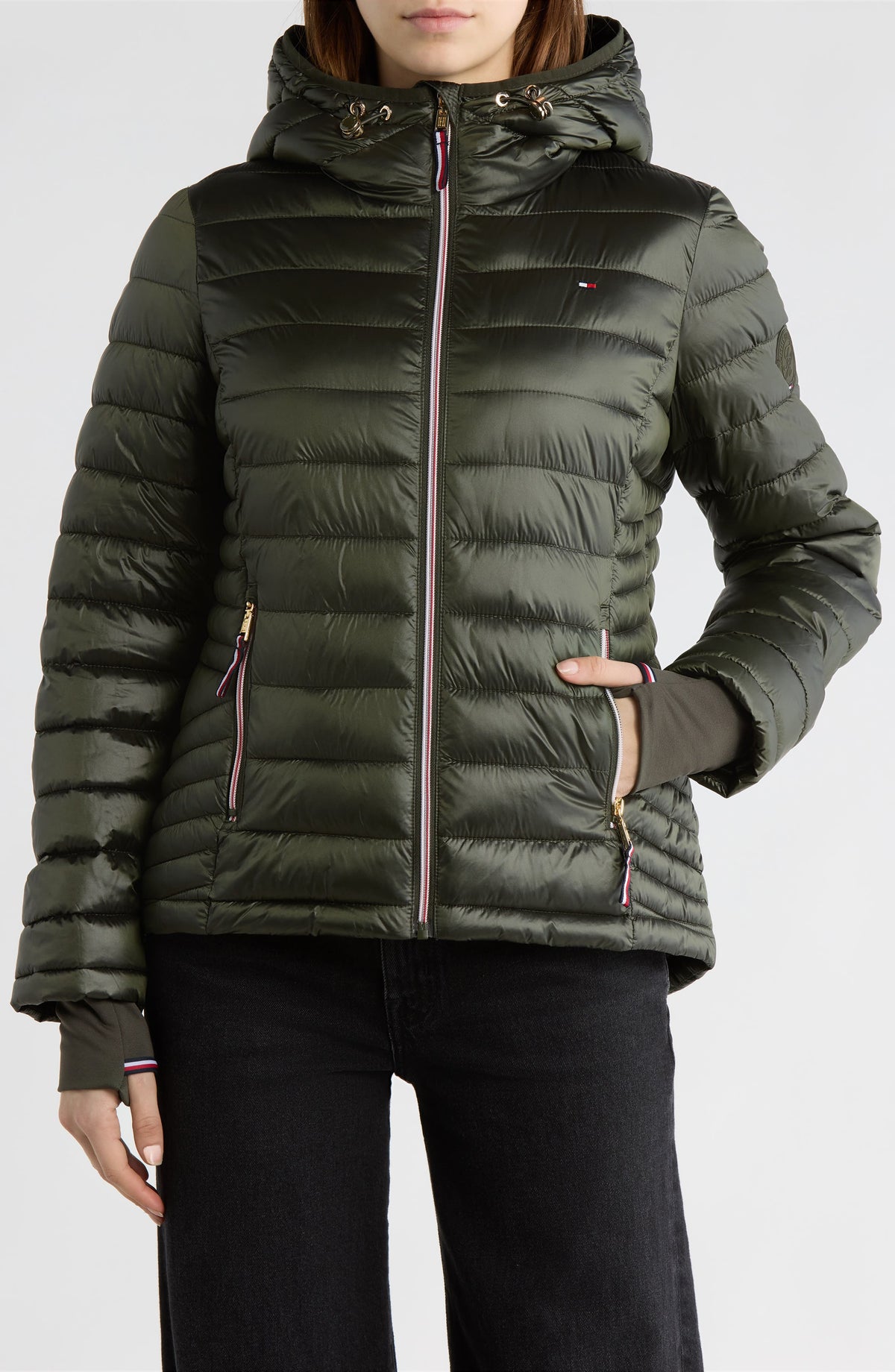 Chaqueta acolchada Tommy Hilfiger – Zip Hooded Packable Puffer Jacket