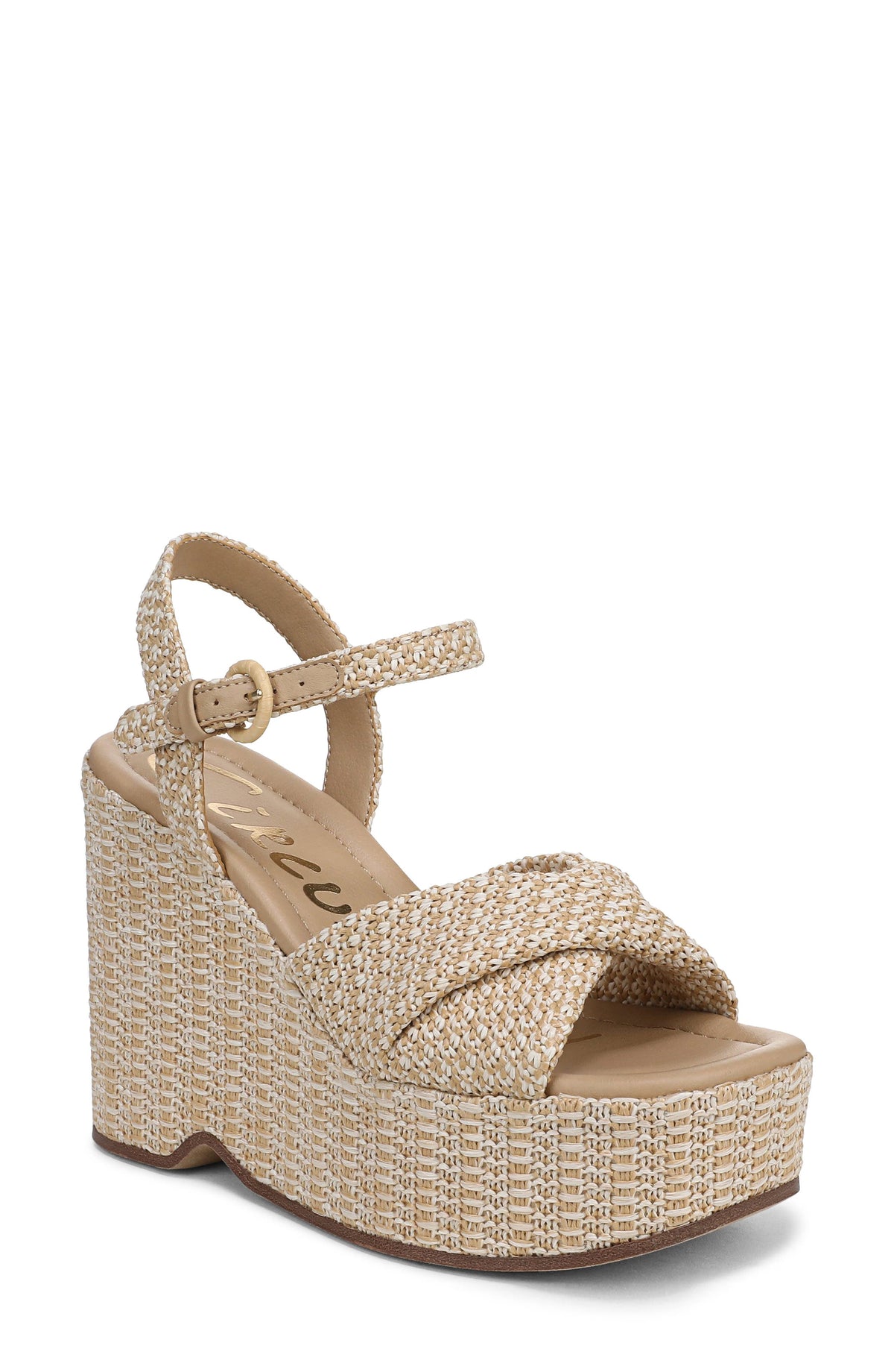 Sandalias Sam Edelman – Joanne Ankle Strap Platform Wedge Sandal