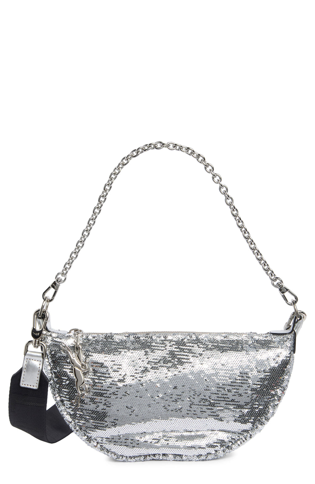 Crossbody Longchamp – Smile Small Half Moon Leather Crossbody Bag