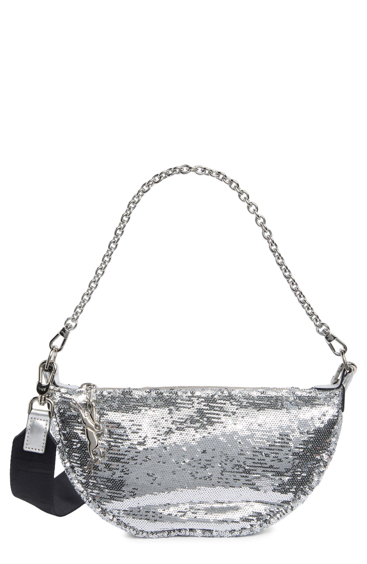 Crossbody Longchamp – Smile Small Half Moon Leather Crossbody Bag