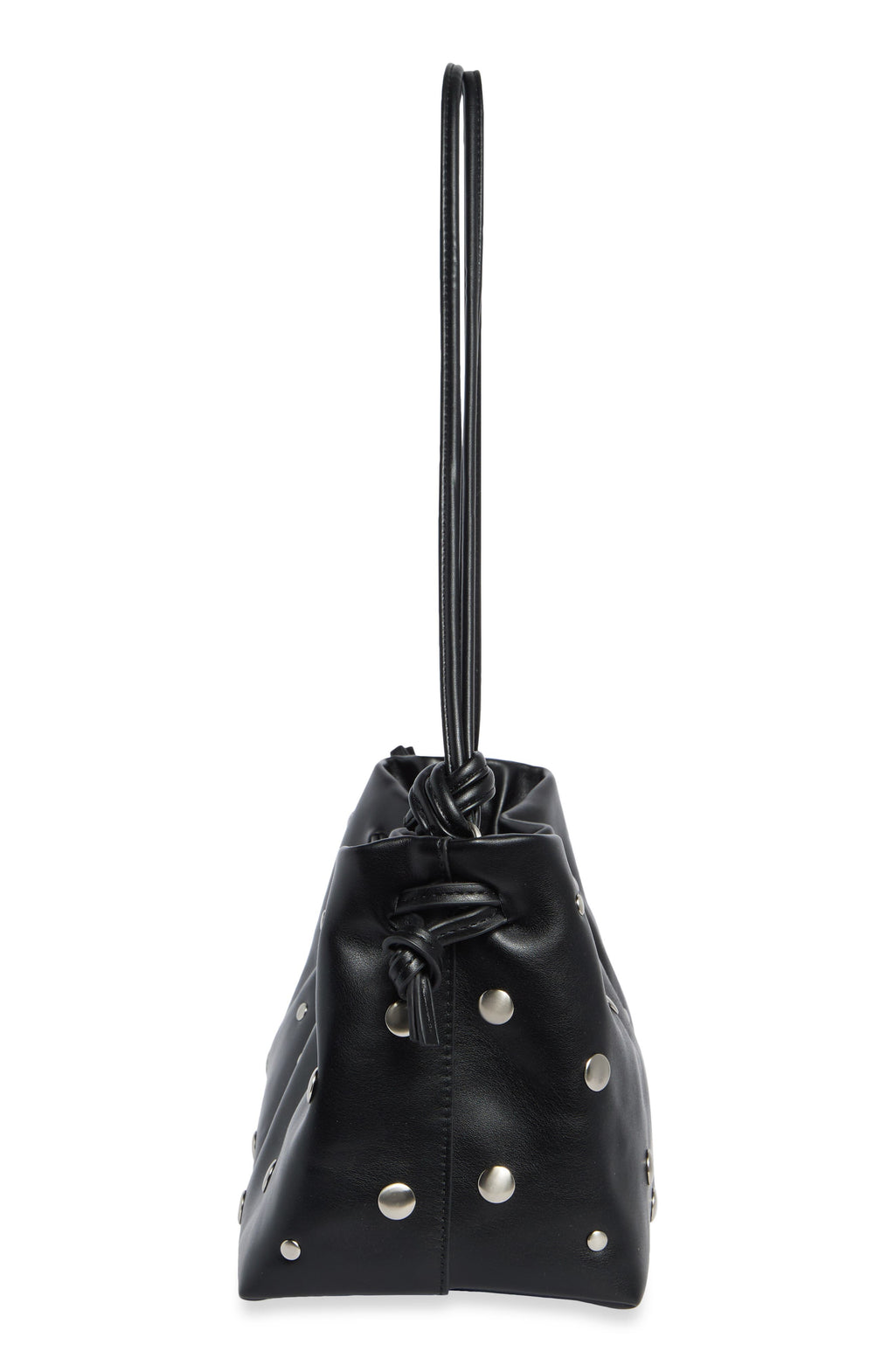 Bolso BCBG – Studded Drawstring Faux Leather Shoulder Bag
