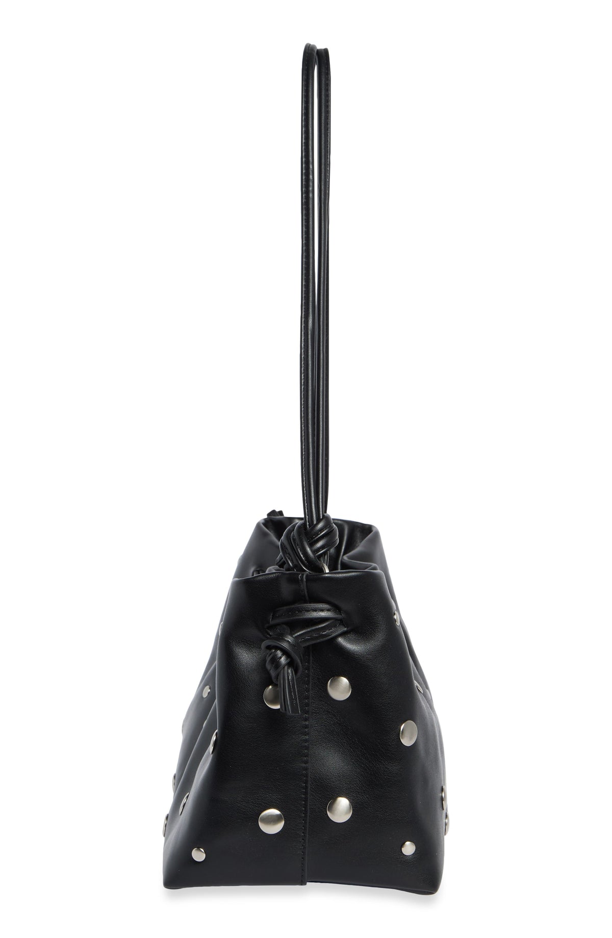 Bolso BCBG – Studded Drawstring Faux Leather Shoulder Bag