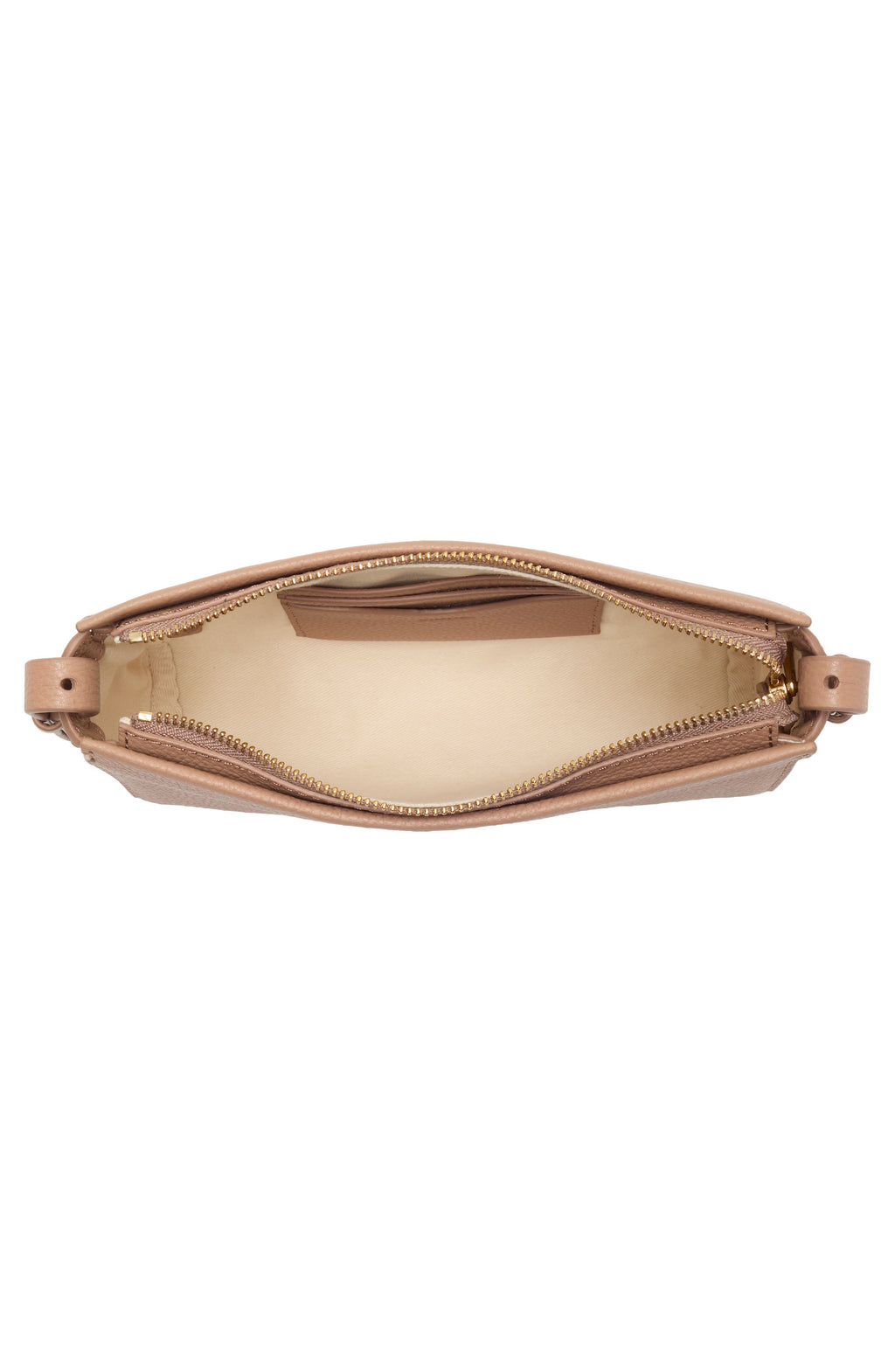 Billetera Vince – Smyrna Pebbled Leather Wallet on a Strap