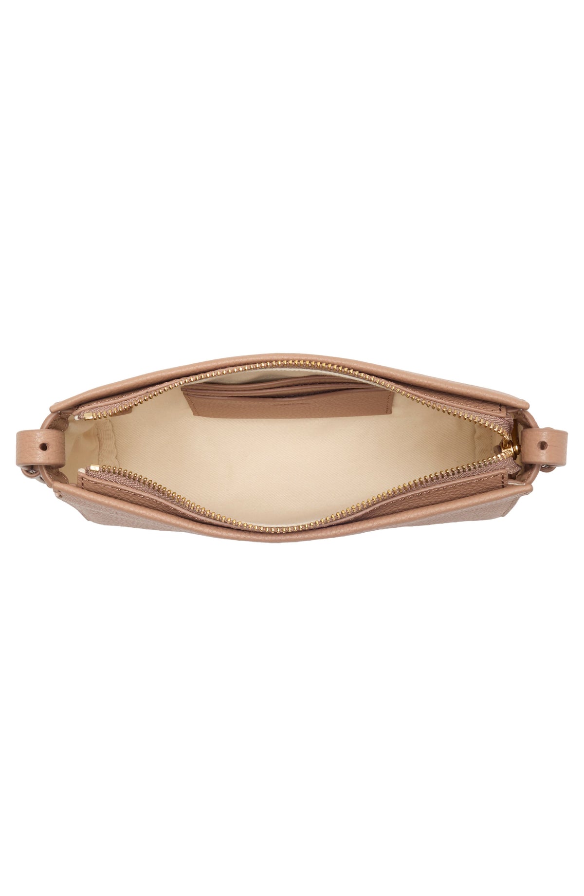 Billetera Vince – Smyrna Pebbled Leather Wallet on a Strap