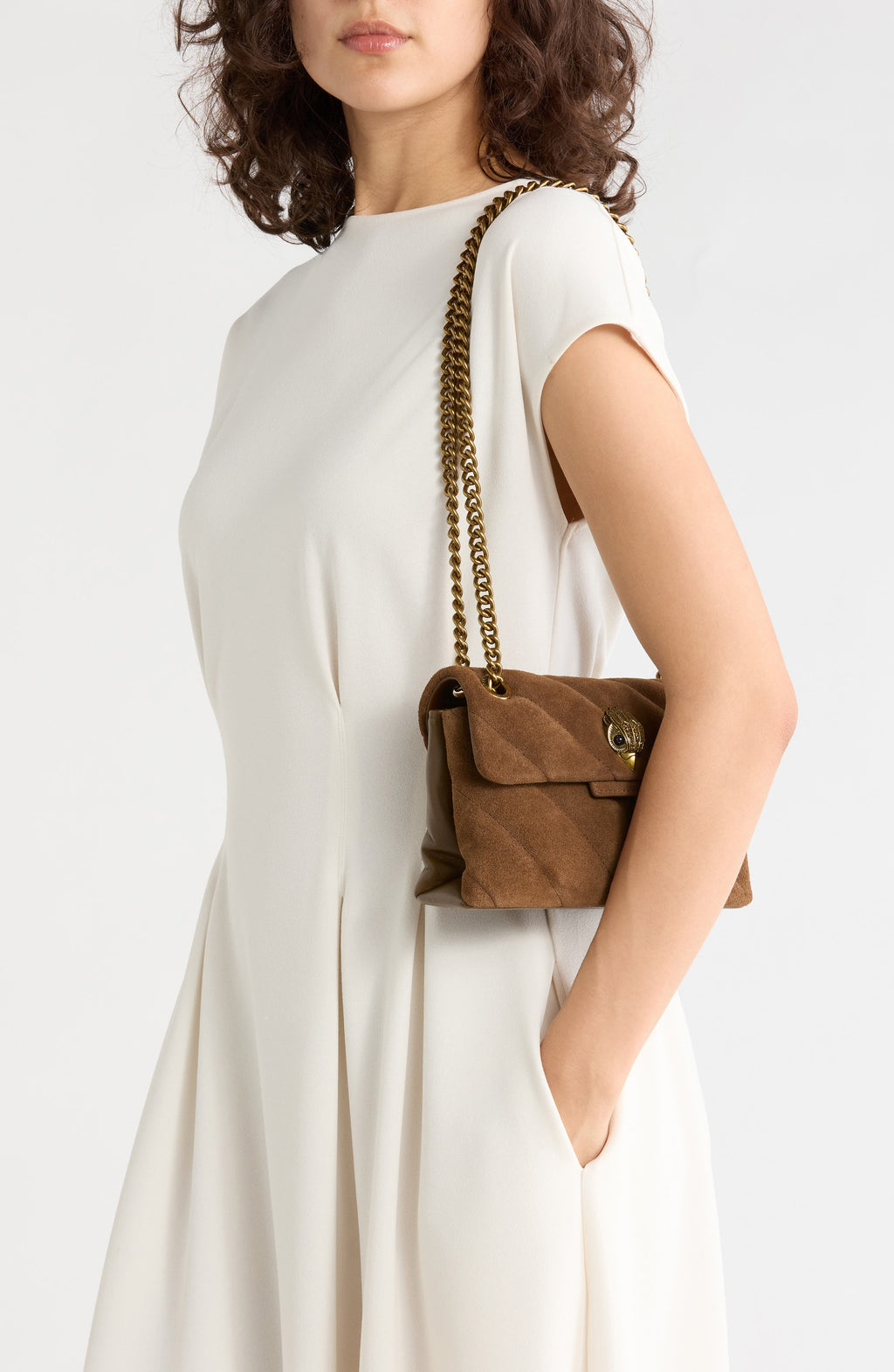 Mini bolso Kurt Geiger – Soho Mini Leather Bag