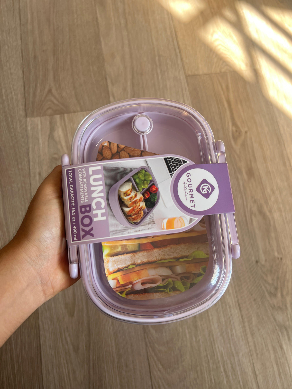 PURPEL LUNCH BOX