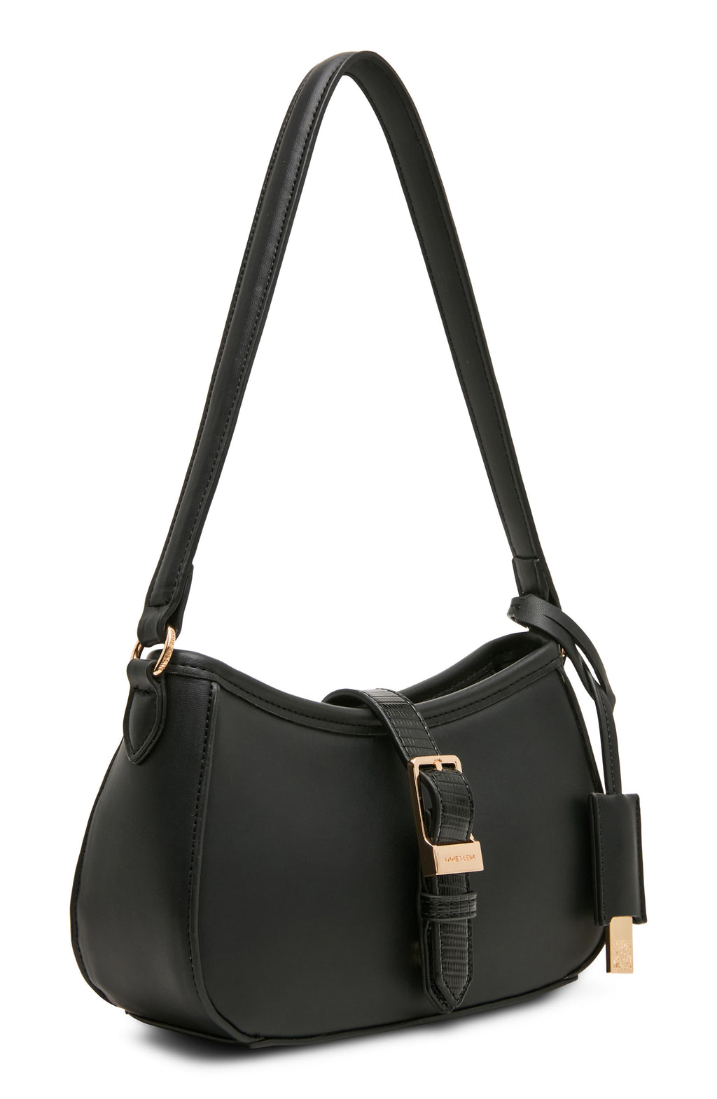 Bolso de hombro Anne Klein – Buckle Faux Leather Shoulder Bag