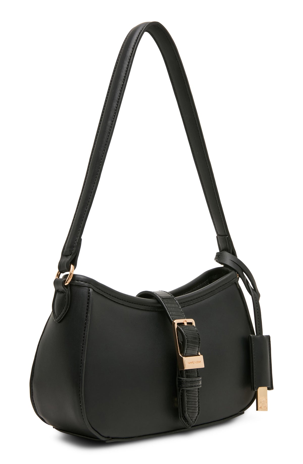 Bolso de hombro Anne Klein – Buckle Faux Leather Shoulder Bag