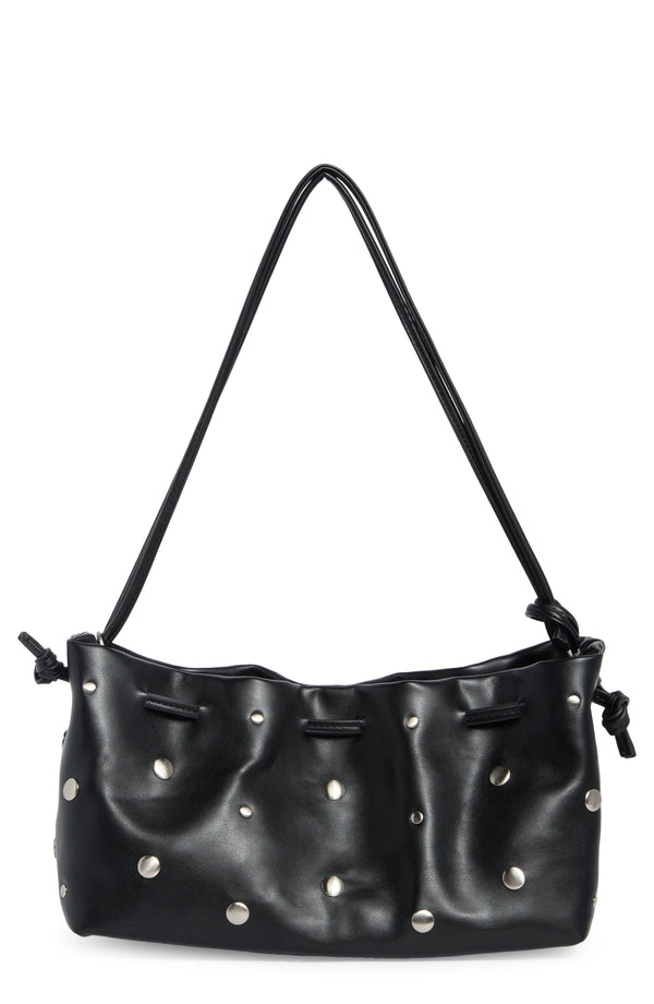 Bolso BCBG – Studded Drawstring Faux Leather Shoulder Bag