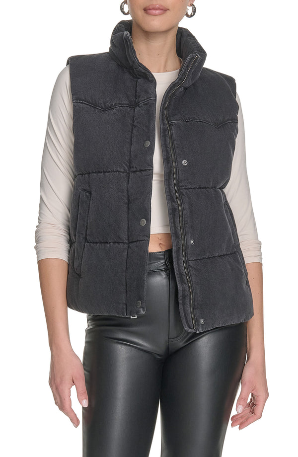 Chaleco Levi's – Western Denim Puffer Vest