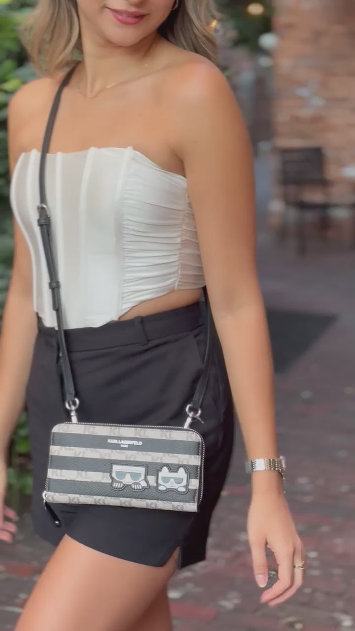 Karl Lagerfeld Paris  Wallet On String