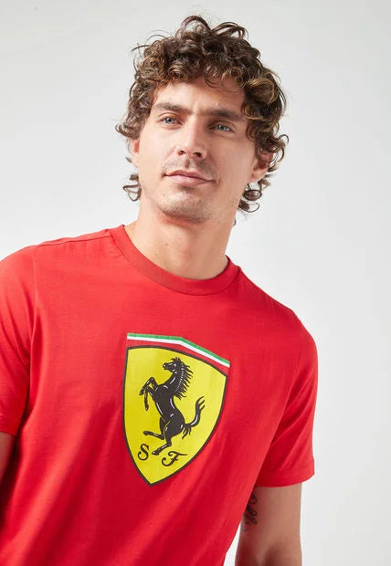 Puma Ferrari Race Heritage Red Men's T-Shirt