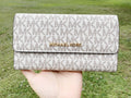 Cartera grande de tres pliegues Jet Set Travel de Michael Kors
