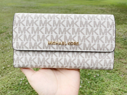 Michael Kors Jet Set Travel Large Trifold Wallet