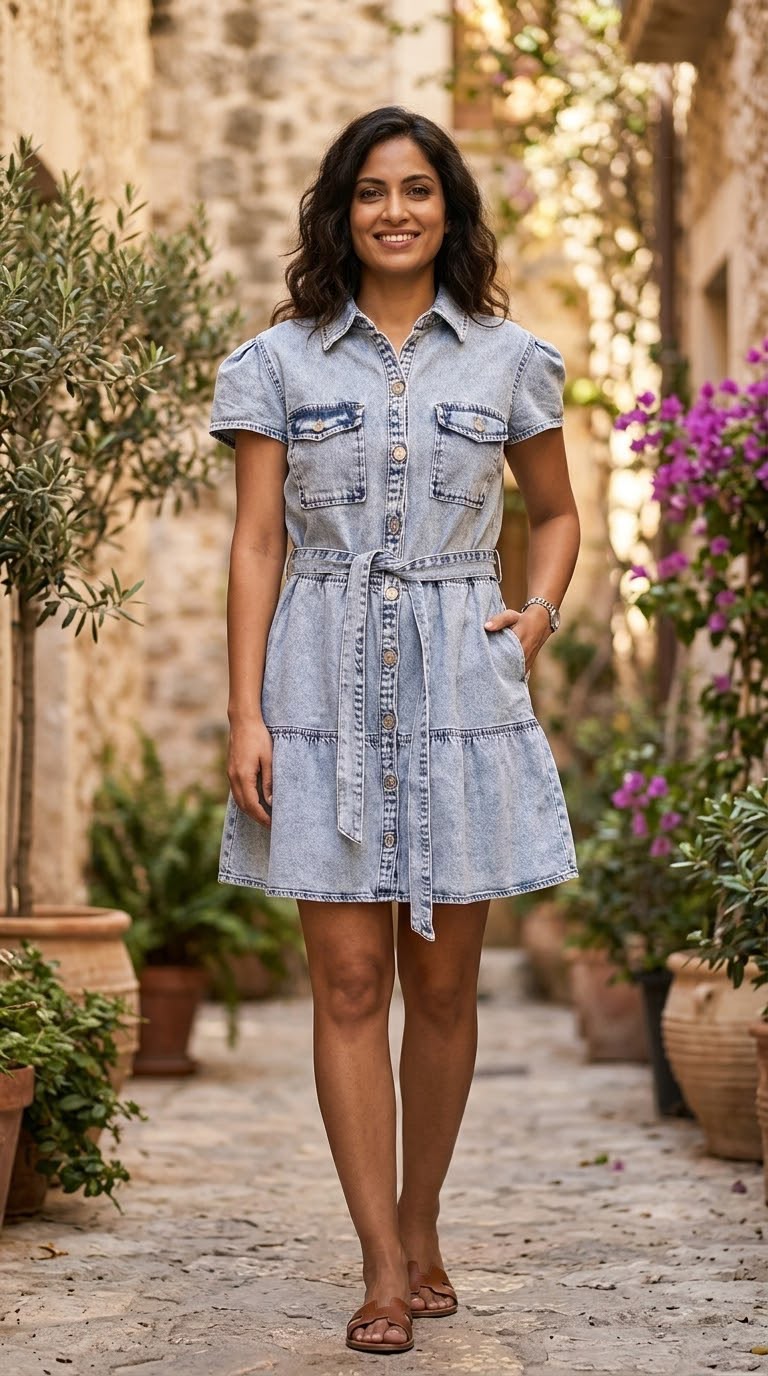 Vestido U.S. Polo Assn. – En denim
